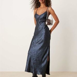 Miss Selfridge Midnight Blue Maxi Dress
